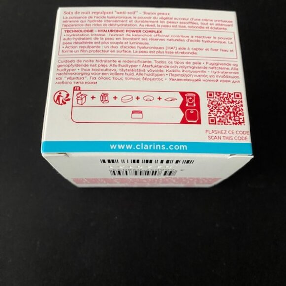 Clarins Hydra-Essentiel [HA²] Night face cream 50ml - Picture 2 of 2